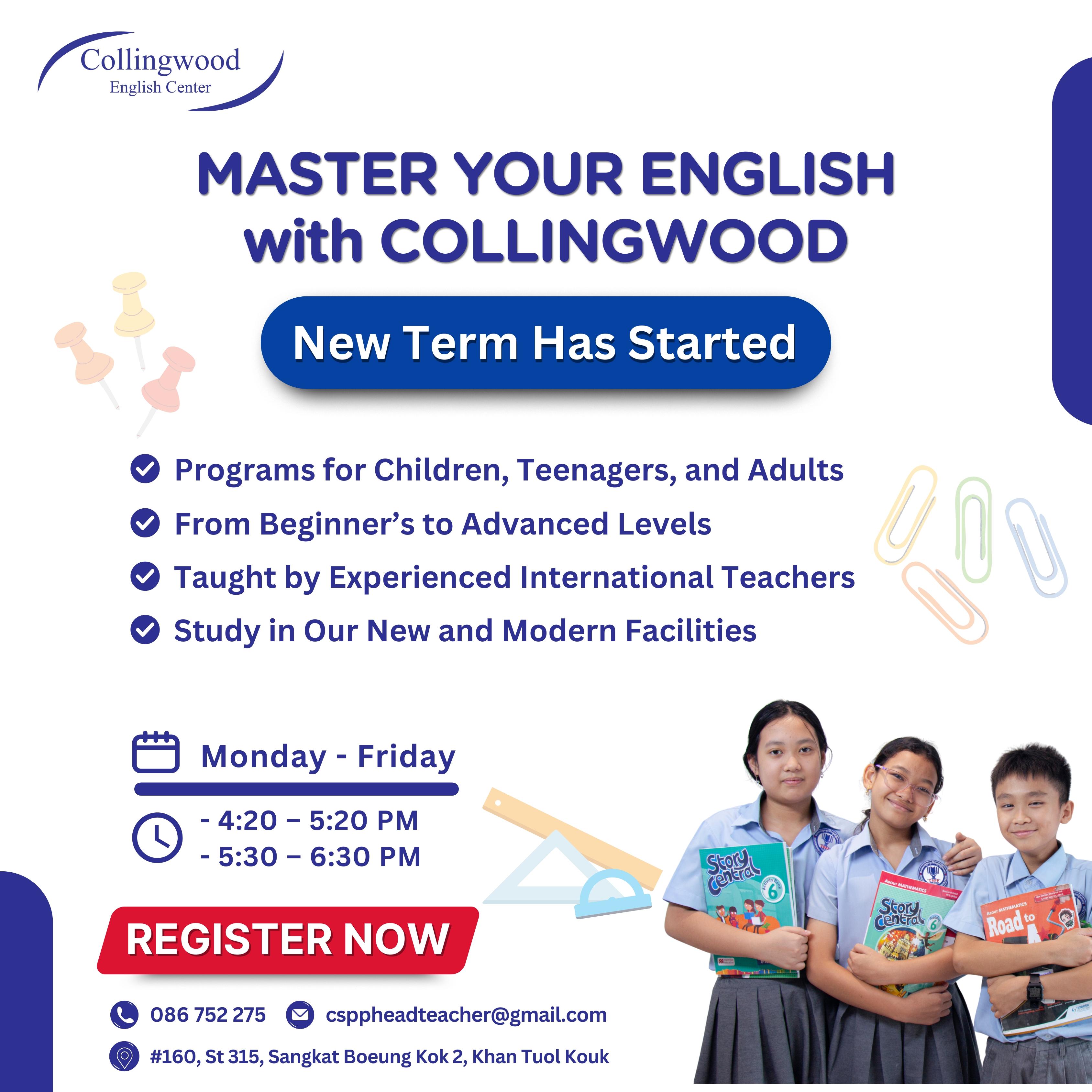 NEW TERM HAS STARTED!